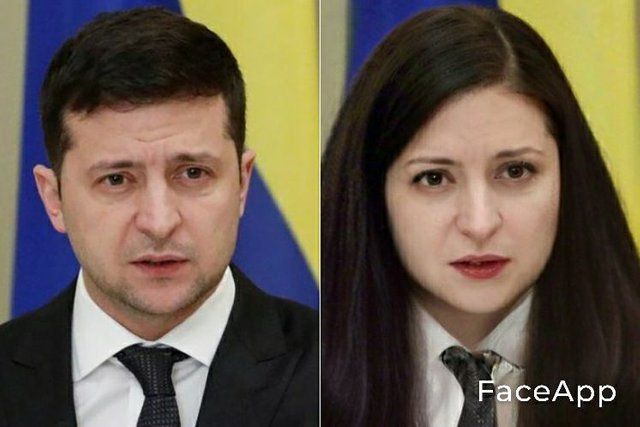 Какие красотки: Зеленского, Винника и других звездных мужчин превратили у женщин - фото 482356