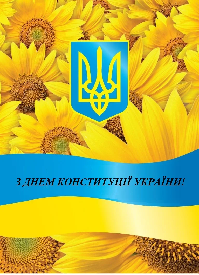 День Конституции Украины 2023: картинки и открытки для поздравлений - фото 482477