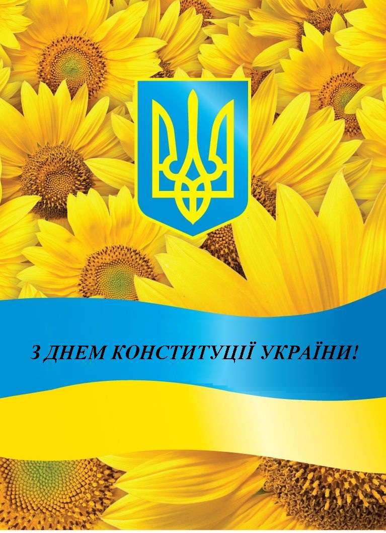Картинки з Днем Конституції України 2022 - листівки для привітань - фото 482477