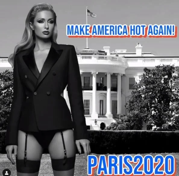 Канье не один: Пэрис Хилтон также хочет стать новой президенткой США - фото 484246