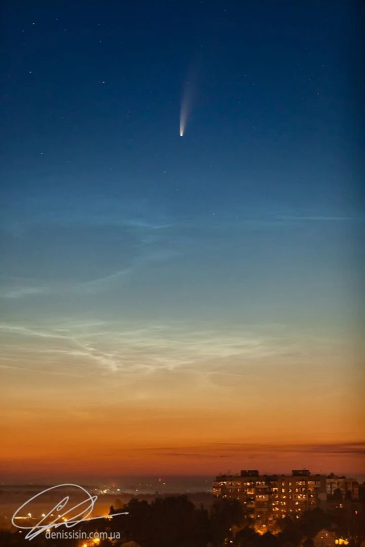 В небе над Харьковщиной заметили самую яркую комету за последние 7 лет - фото 484504