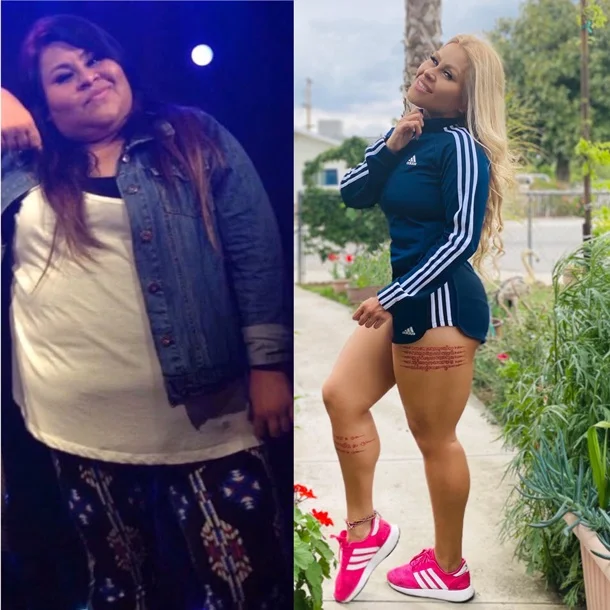 Девушка решила отомстить парню и похудела на 60 кг — изменения поражают - фото 485039