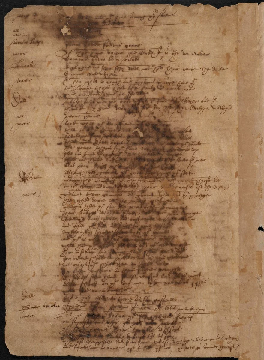 Единственную сохранившуюся рукопись Вильяма Шекспира опубликовали в сети - фото 485195