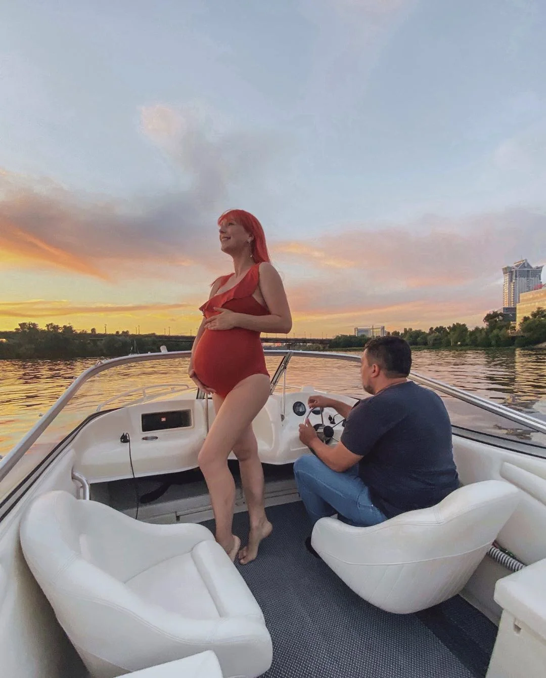 Беременная Светлана Тарабарова показала романтические фото с мужем - фото 489330