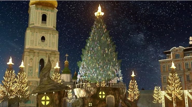 Петриковская роспись и огромный пень: какой в ​​этом будет праздничная Софийская площадь - фото 491830