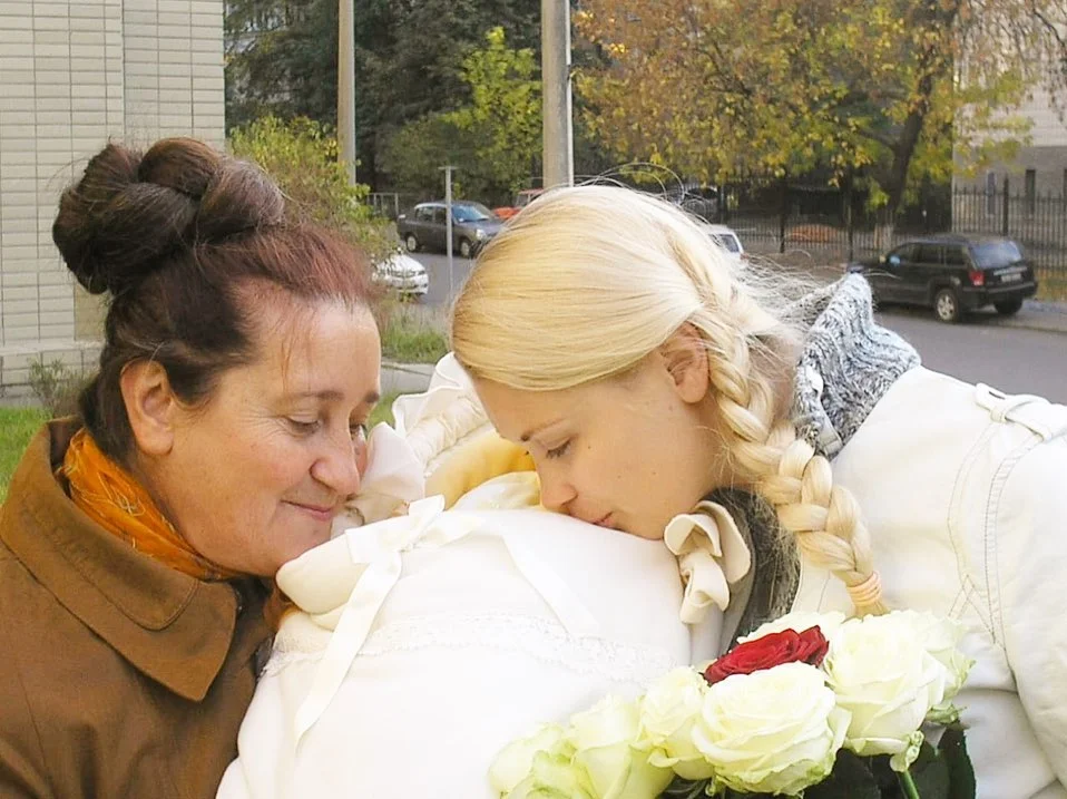 13 лет назад: Лидия Таран показала фото, на котором только что стала мамой - фото 493095