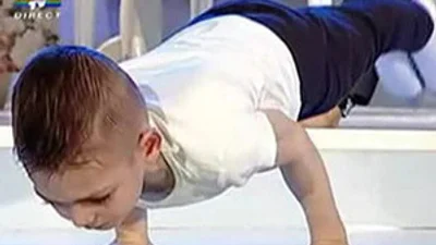 Пятилетний румын побил мировой рекорд по отжиманиям