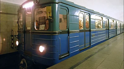 Вагон-музей в киевском метро