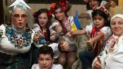 "Евровидение-2010": Верка Сердючка и дети Арфуша – типичная украинская семья