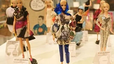 Выставка кукол Барби в Нью-Йорке