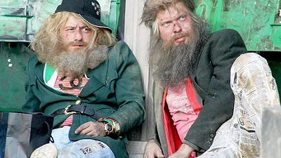 Звёздные поклонники «бомж-стайла» +ФОТО