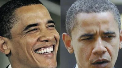 Барак Обама красит волосы
