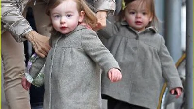 Сара Джессика Паркер показала своих близняшек +ФОТО