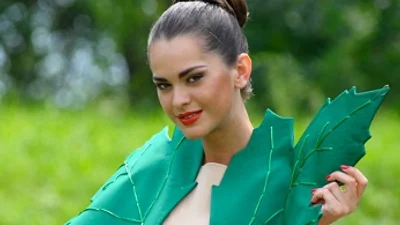 Олеся Стефанко набирает вес для конкурса Мисс Вселенная