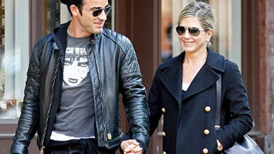 Любовь в большом городе: Дженнифер Энистон и Джастин Теру +ФОТО