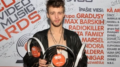 Макс Барских стал рекордсменом OE Video Music Awards 2011