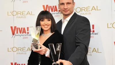 Самые красивые люди Украины: Оксана Марченко и Владимир Кличко