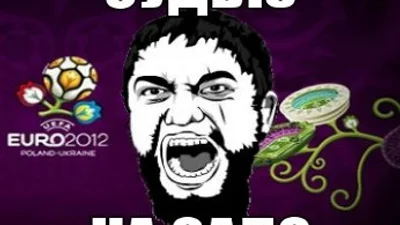 ЕВРО 2012: Арбитр Виктор Кашшаи стал звездой Интернета