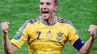 ЕВРО-2012: Шева принес победу Украине над Швецией