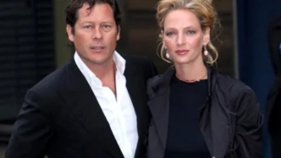 Ума Турман родила третьего ребенка