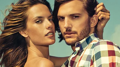 Эштон Катчер и Алессандра Амбросио сыграли влюбленных