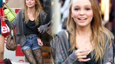 К дочери Джонни Деппа приехала группа One Direction