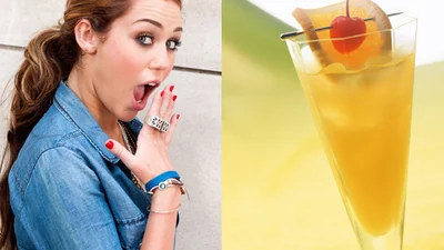 В честь Майли Сайрус назвали коктейль