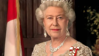 Королева Елизавета II поздравила всех в 3D