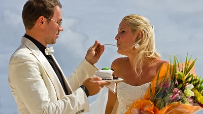 Андре Тан женился на Мальдивах