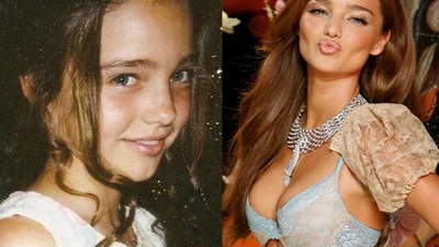 Миранда Керр в детстве увлекалась мотоциклами