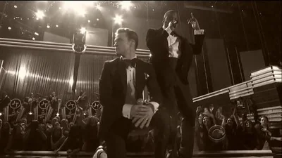Justin Timberlake Suit and Tie ft Jay Z - Grammy Award
