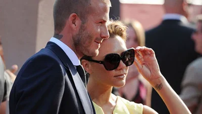 Папарацци охотятся на семейку Бэкхемов