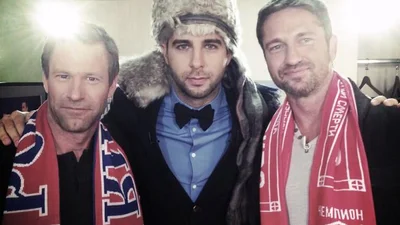 Іван Ургант обіймався з Джерардом Батлером