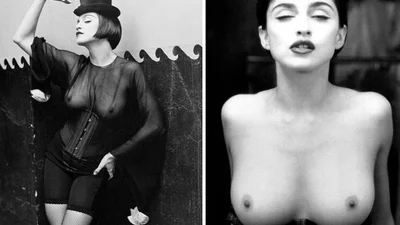 Голая правда: Самые шокирующие фотографии Мадонны топлес