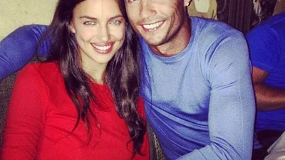 Ирина Шейк и Криштиану Роналду показали свой ужин