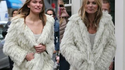 Скандал! На зйомках замість Кейт Мосс позує дублерка