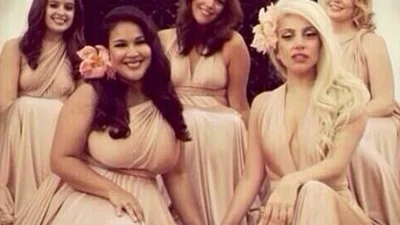 Lady Gaga стала подружкой невесты