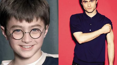 Маленький Гарри Поттер стал шикарным мужчиной