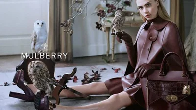 Кара Делевинь снялась в рекламной кампании Mulberry