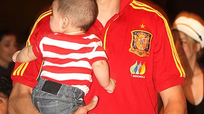 Шакіра і Жерар Піке з сином у Маямі