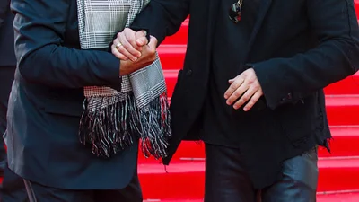 Бред Пітт на червоній доріжці в Москві