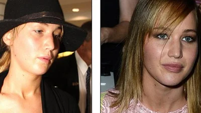 Оскароносная Дженнифер Лоуренс вышла без макияжа