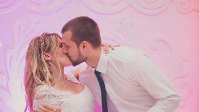 Тамерлан и Алена Омаргалиева впервые показали свадебные фото