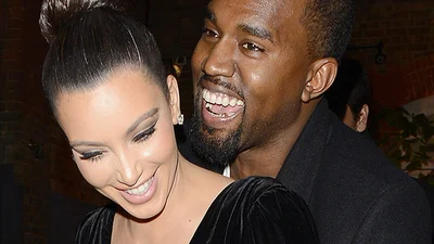 Ким Кардашьян и Канье Уэст впервые показали свою доченьку