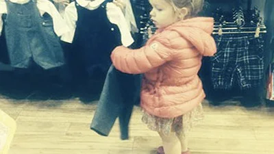 Детский шопинг дочери Бекхэмов 