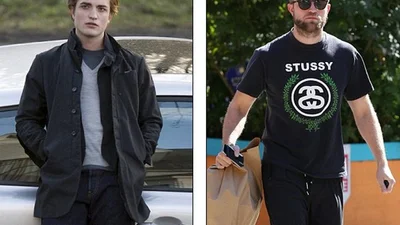 Роберт Паттінсон став товстим бороданем