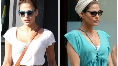 Ева Мендес демонстрирует уроки стиля