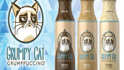 Grumpy Cat Grumppuccino – кофе от Угрюмого Кота