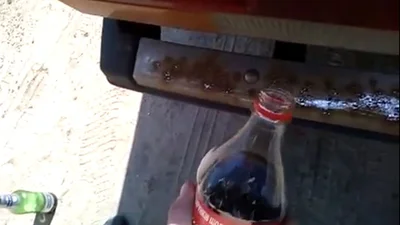 Coca-Cola удивительно устраняет ржавчину