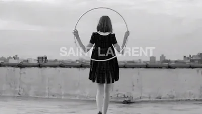 Удивительное танцевальное видео от SAINT LAURENT. Часть 1